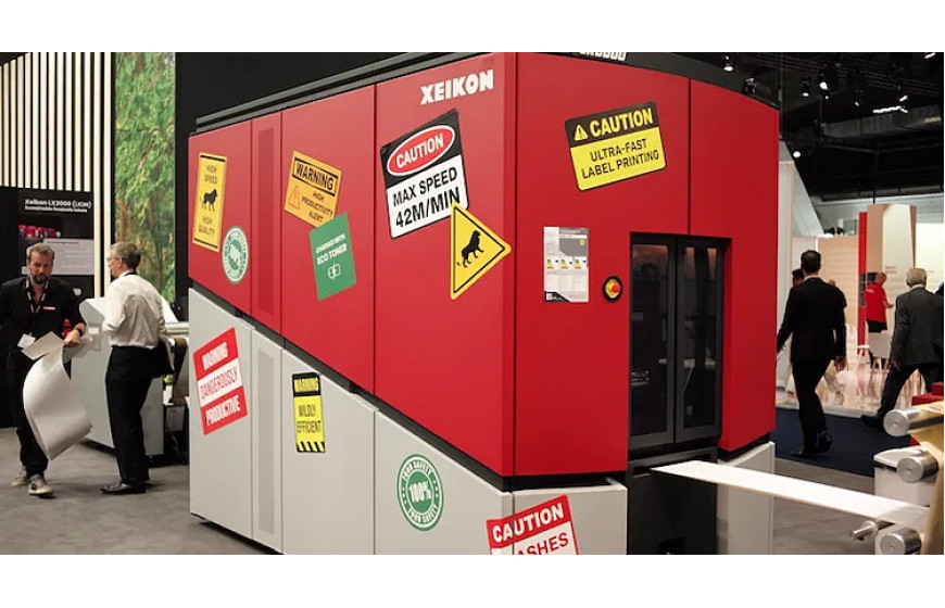 Нова машина Xeikon LION LX3000 зі штучним інтелектом