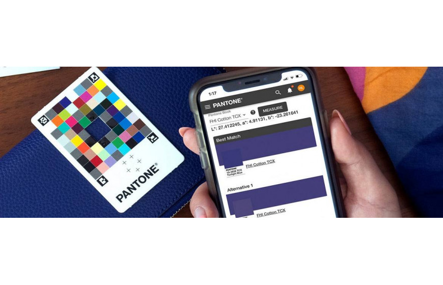 Новая карта PANTONE COLOR MATCH 